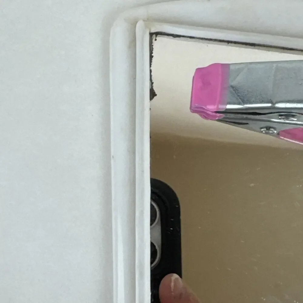 Marie Osmond Handheld Mirror - 10 inch Plastic Donny and Marie Vintage